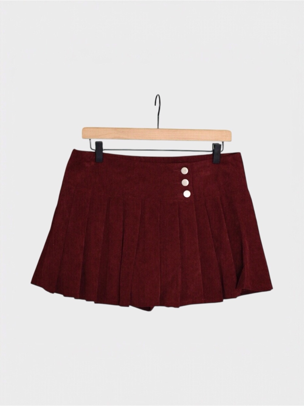 Windsor Corduroy Pleated Skort